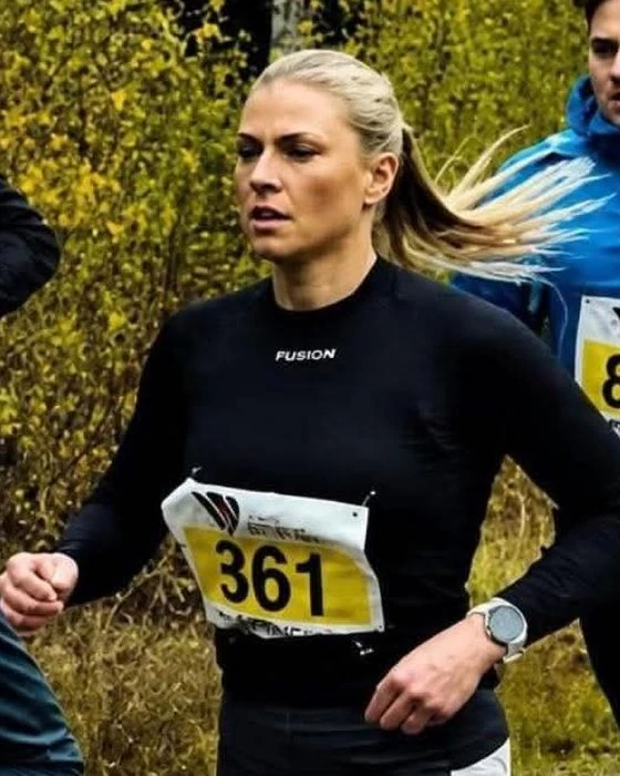 Karianne Holene i Fredrikstadmarka Rundt