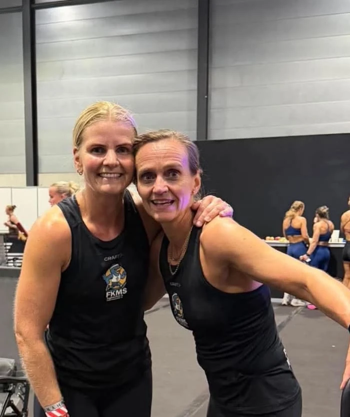 Gry Anett Hagen og Selma Sigtryggsdottir etter Hyrox Oslo