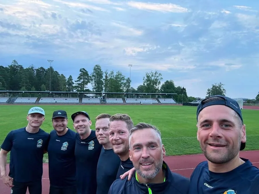 Kveldstrening på stadion